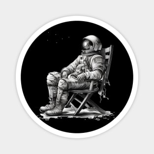 Retired astronaut Magnet